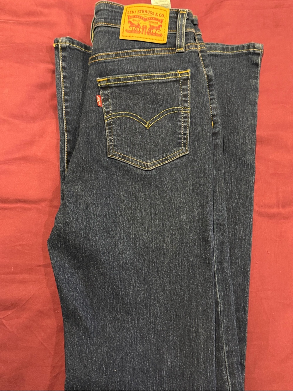Levi's Dark Blue flare Leg Jeans